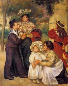 皮埃爾 奧古斯特 雷諾阿 The Artist's Family 皮埃爾 奧古斯特 雷諾阿 The Artist's Family
